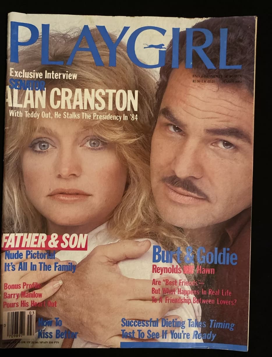 Playgirl - Playgirl Exclusive Interview Alan Cranston With Teddy Out, He Stalks The Presidency In '84 Entertainmence Of Worten $2.50 Uk El 25 March 20 Father&Son 10 Nude Pictorial It's All In The Family Bonus Profile Barry Manilow Pours His Heart Out 7098